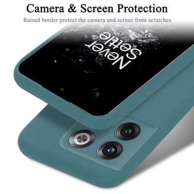 OnePlus 10T / ACE PRO silikondeksel case (Grønn)