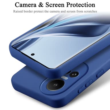 OPPO Reno 10 5G / 10 Pro 5G silikondeksel case (Blå)