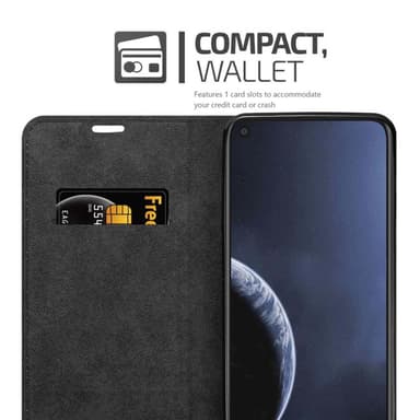 Nokia 8.1 lommebokdeksel case (svart)