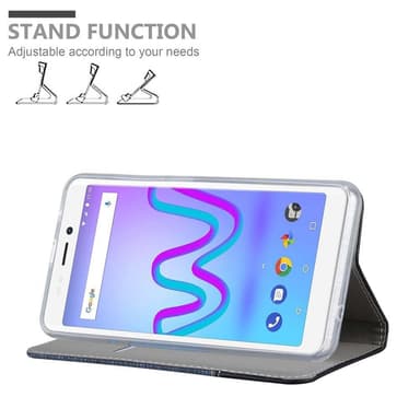 WIKO JERRY 3 lommebokdeksel etui (blå)