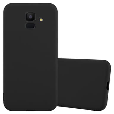 Deksel Samsung Galaxy J6 2018 Silikon cover (svart)