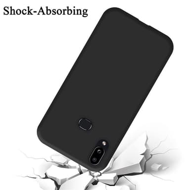 Samsung Galaxy A10s / M01s silikondeksel case (svart)