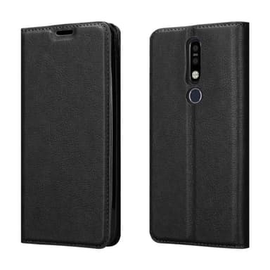 Nokia 8.1 lommebokdeksel case (svart)