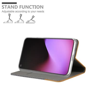 Google PIXEL 5 lommebokdeksel etui (grå)
