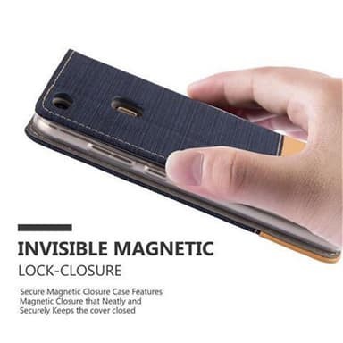 Huawei P10 LITE lommebokdeksel etui (blå)