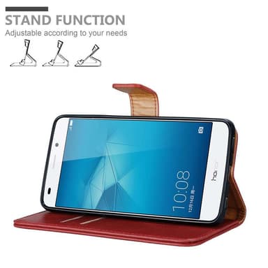 Honor 5C lommebokdeksel etui (rød)