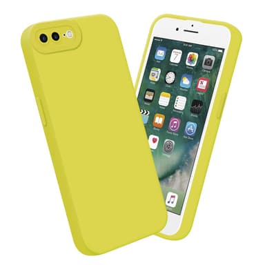 iPhone 7 PLUS / 7S PLUS / 8 PLUS Deksel case (gul)