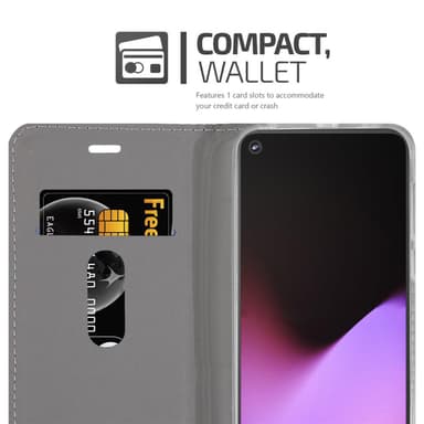 Google PIXEL 5 lommebokdeksel etui (grå)