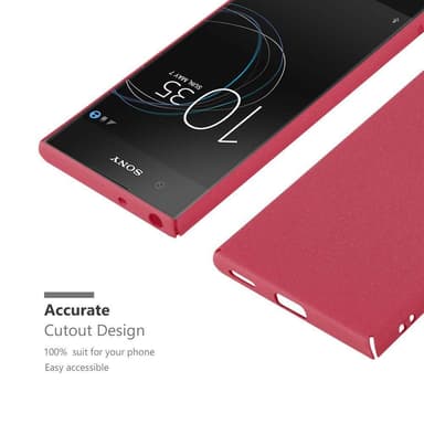 Sony Xperia XA1 Hardt Deksel Cover (rød)