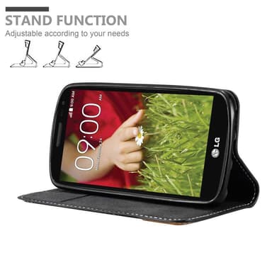 LG G2 MINI Deksel Case Cover (svart)