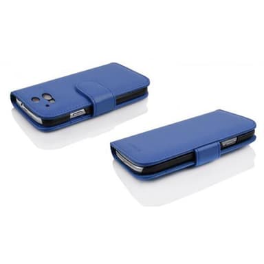 HTC ONE M8 lommebokdeksel case (blå)