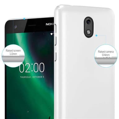 Deksel Nokia 2 2017 Case Cover (sølv)