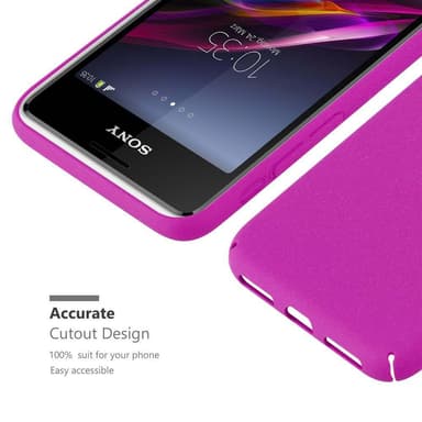 Sony Xperia E1 Hardt Deksel Cover (rosa)