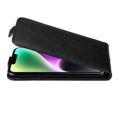 iPhone 14 deksel flip cover (svart)