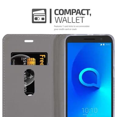Alcatel 3 2018 lommebokdeksel etui (blå)