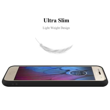 Deksel Motorola MOTO G5S Silikon cover (svart)
