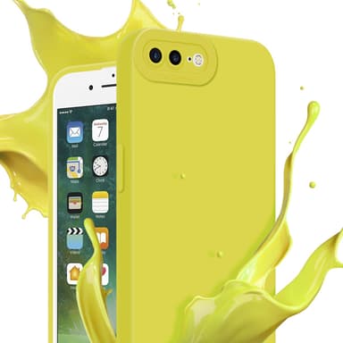iPhone 7 PLUS / 7S PLUS / 8 PLUS Deksel case (gul)
