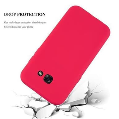 Deksel Samsung Galaxy A5 2017 Silikon cover (rød)