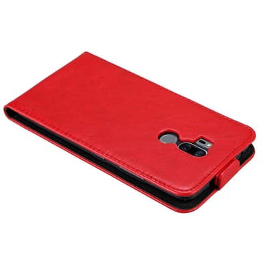LG G7 ThinQ / FIT / ONE deksel flip cover (rød)