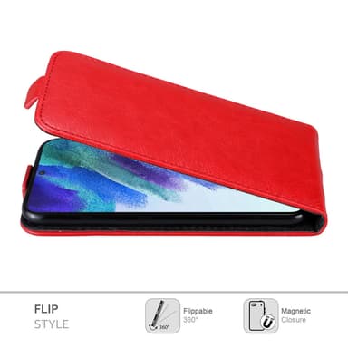 Samsung Galaxy S22 PLUS deksel flip cover (rød)
