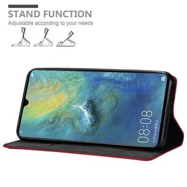 Huawei MATE 20 X lommebokdeksel case (rød)
