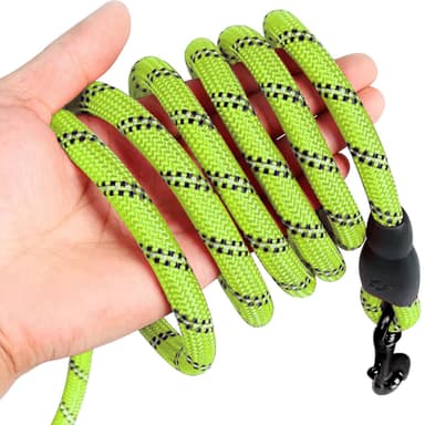 Nylon hundebånd med 1,5 meter (grønn)