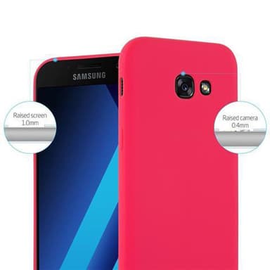 Deksel Samsung Galaxy A5 2017 Silikon cover (rød)