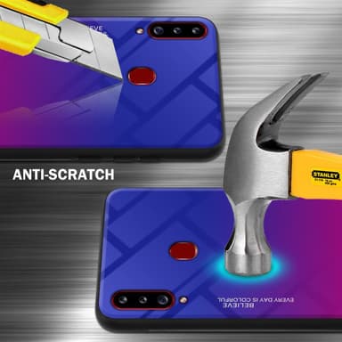 Deksel Samsung Galaxy A20s Case Cover (svart)