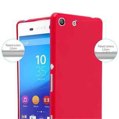 Sony Xperia M5 Deksel Case Cover (rød)