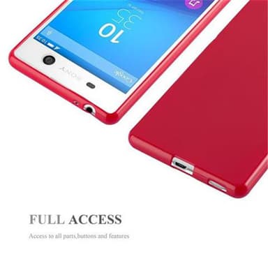 Sony Xperia M5 Deksel Case Cover (rød)