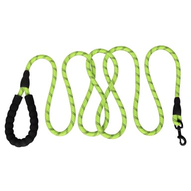 Nylon hundebånd med 1,5 meter (grønn)