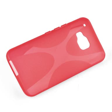 HTC ONE M9 Deksel Case Cover (rød)
