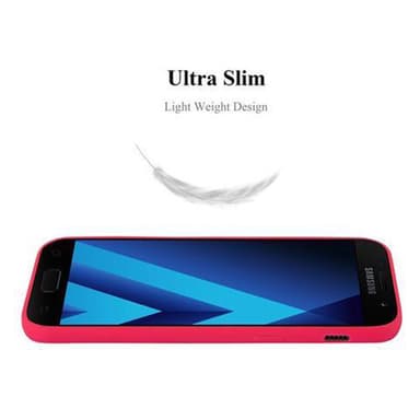 Deksel Samsung Galaxy A5 2017 Silikon cover (rød)