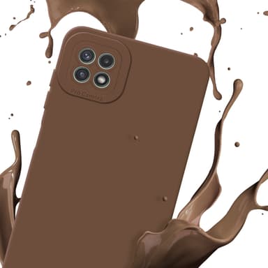 Samsung Galaxy A22 5G Deksel case (brun)