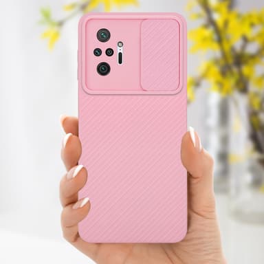 Deksel Xiaomi RedMi NOTE 10 PRO cover (rosa)