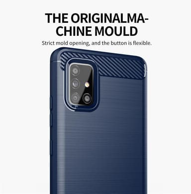 Deksel Samsung Galaxy A51 4G / M40s ultra slim (blå)
