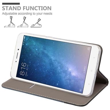 Xiaomi Mi MAX 2 lommebokdeksel etui (blå)