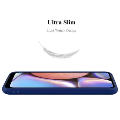 Deksel Samsung Galaxy A10s / M01s Silikon cover (blå)