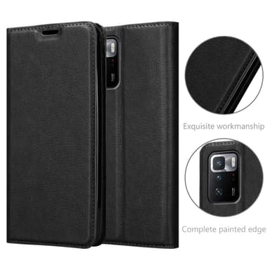 Xiaomi POCO X3 GT lommebokdeksel case (svart)