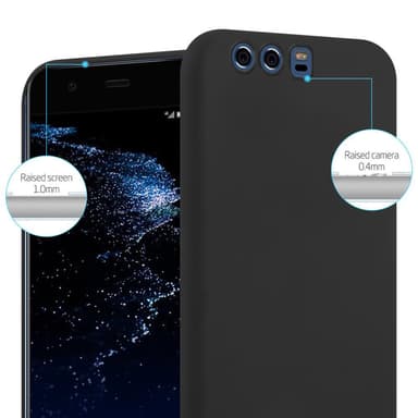 Deksel Huawei P10 PLUS Silikon cover (svart)