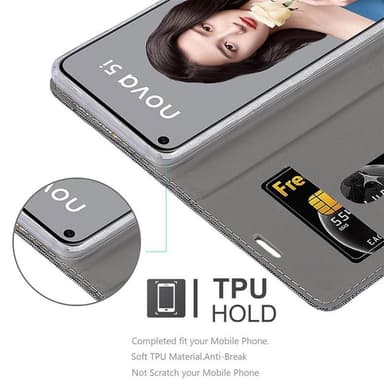Huawei NOVA 5i / P20 LITE 2019 lommebokdeksel etui