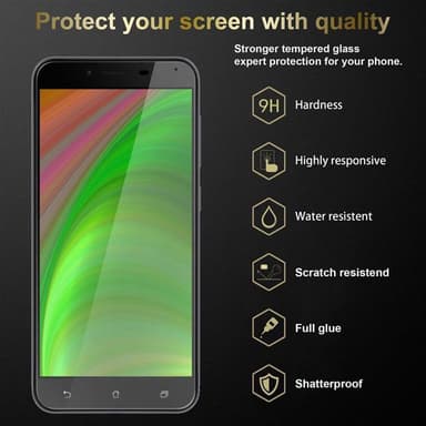 Asus ZenFone 3 MAX (5.5 tomme) 3x Skjermbeskytter