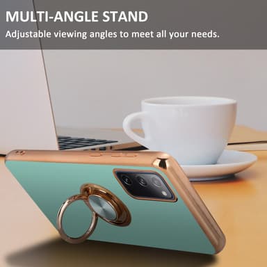 Samsung Galaxy S20 FE silikondeksel case (turkis)