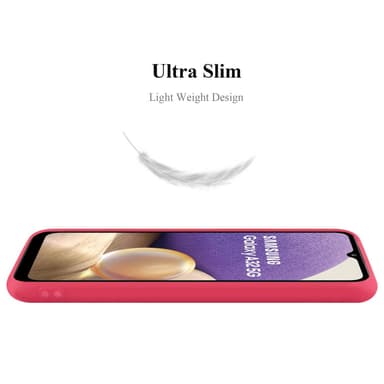 Deksel Samsung Galaxy A32 4G Silikon cover (rød)