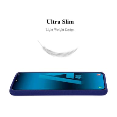 Deksel Samsung Galaxy A40 case (blå)