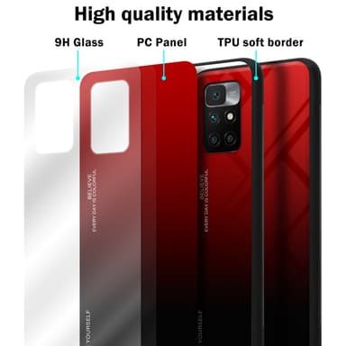 Deksel Xiaomi RedMi 10 Case Cover (svart)