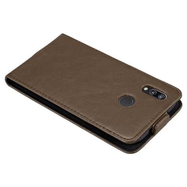 Huawei P20 LITE 2018 / NOVA 3E deksel flip cover (brun)