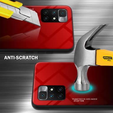 Deksel Xiaomi RedMi 10 Case Cover (svart)