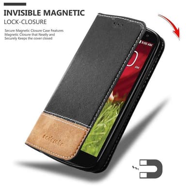 LG G2 MINI Deksel Case Cover (svart)