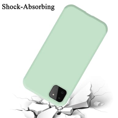 Samsung Galaxy A22 5G silikondeksel case (grønn)
